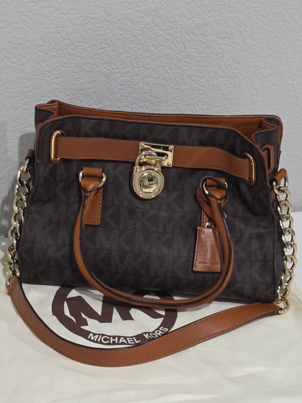 Michael Kors Hamilton Monogram Bag